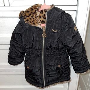 Toddler Girls DKNY winter jacket-3T